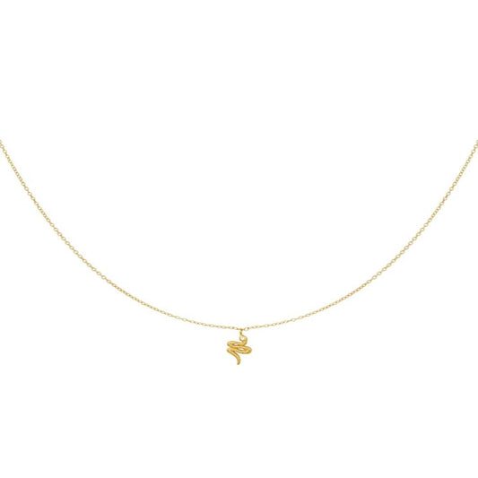 Collana con Pendente a Serpente in Argento Sterlingo 925 - Made in Italy - ROMA GEMS