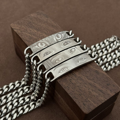 Bracciale personalizzato con foto occhi